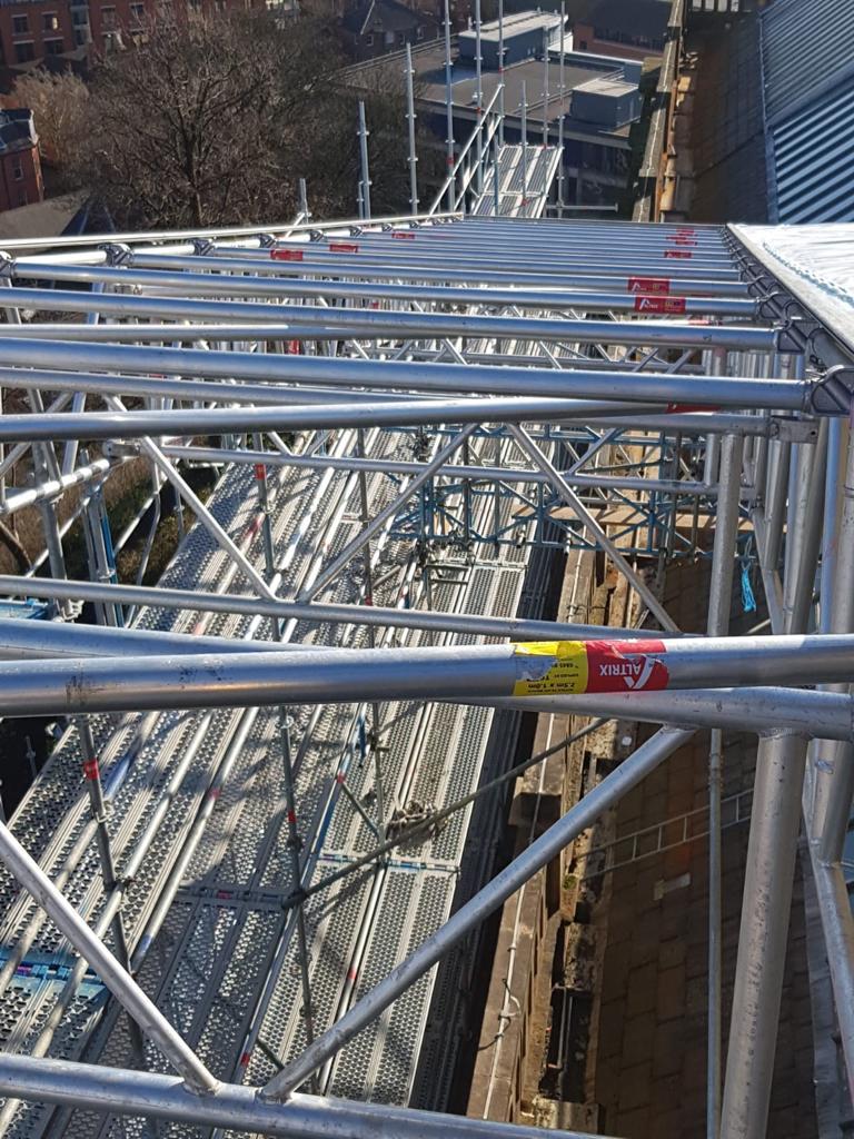 Scaffolding installation by Empire Scaffolding (GB) Ltd